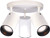Nuvo SF76-416C 3 LT R20 WHT STRAIGHT CYLINDER 3 Light - R20 - Straight Cylinder (Discontinued)