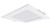 PT-DLS2-S-6I-12W-5CCT - 12 Watt Downlight Slim Square - Portor Lighting