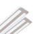 Ledalite 24x5LEAAH04 FloatPlane suspended, Acrylic Diffuser + 90% Down Kit, 7500lm/4ft, 80 CRI, 5000K - 105 lm/W