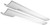 Ledalite 7708LCCAA Sona wall, 1LE Up, Acrylic Diffusers, 4500lm/4ft, 80 CRI, 3000K - 108.8 lm/W