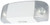 Chloride S250NH12WIC Symmetry Spec Grade Thermoplastic Emergency Unit, Nickel Cadium, 12V 50W, - 12W Halogen MR16 Flood, White Housing