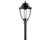 Lumec L80-100HPS-PCCS-RR3MD Contemporary Lantern, 100 HPS, Round borosilicate refractor, Asymmetrical with medium deflector