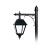 Lumec S26P-C-140L450NW-G1-3 S26P-C Square Lantern LED Pendant Comfort 140 LED,Type III, 450mA, Clear Globe 4000K - 90.48 lm/W