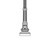 Hadco 754 4" Flat Fluted Round Aluminum Pole (754 Anchor Base Post)