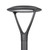 Gardco PPT-196L-450-WW-G2-3-EHS PureForm Post Top, Comfort Optics, 196 LEDs, 450mA (22W), Warm White, Type 3 with External House Side Shield - 89 lm/W