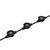 Signify SIG-401-000001-24 Color Kinetics 401-000001-24 FlexElite IntelliHue, 10 Nodes, Black Node/Cable, 500 mm 1.6 ft On-Center Node Spacing