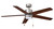 RP Lighting+Fans 1048BN-WT Aldea VI 5-Blade 52in 3 Speed PC-ES