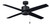 1068MBK-MBK - Lighting+Fans Aldea VIII 4-Blade 52in 3Speed PC-ES Wet - RP Lighting + Fans
