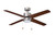 RP Lighting+Fans 1071LED-BN-BN Aldea 4-Blade 52in LED 3K 16W PC