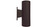 RP Lighting+Fans 4426BK-27-3K 4in Cylinder UP/DOWN 27Wx2- 3K