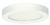 RP Lighting+Fans 8739WH-90-3K-R 5in Slim Round Disk wet-12W