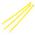 Grote Industries 83-6033-3 Nylon Cable Ties, Color Ties, 1000 Pack, Yellow
