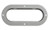  GROTE-BRK4220G-PG Grote Industries BRK4220G-PG Flange for 6" Oval Lights, Gray