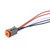 Grote Industries 68710 Deutsch Connector, 6-Wire Connector for LED Combination Headlamps