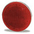 Grote Industries 40062 Sealed 3" Round Stick-On Reflector, Red