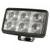 Grote Industries 63621 Trilliant¨ Mini LED WhiteLightª Work Light, Trapezoid, Hardwired, 700 Lumens, Clear