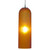  JESCO-QAP411 Jesco Lighting QAP411 Hand-blown Grooved Frosted Glass Pendant