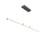 Westgate Lighting SDTL-8FT-40-60W-MCTP-BK 8FT LINEAR TUBE DECORATIVE SUS - LED Commercial Lighting