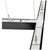 Westgate SCE-XB-SIL Sce Series X Linking Bracket, Silver | Westgate at lightingandsupplies.com