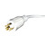 NEMA TWIST-LOCK PLUG , 8FT , 1 | OPT-HBC-277TL-WH | Westgate | Westgate at lightingandsupplies.com