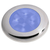 Hella Marine Polished Stainless Steel Rim LED Courtesy Lamp - Blue