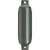 Polyform G-4 Twin Eye Fender 6.5" x 22" - Graphite