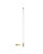 Digital 598-SW-S 8' White AIS Antenna DIG598SWS