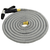 HoseCoil Expandable 50&#39; Grey Hose Kit w/Nozzle & Bag