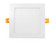 12 SQ LED SLIM RECESS + J BOX | SSL12-40K | Westgate | Westgate at lightingandsupplies.com