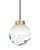 Stone Lighting PD650 Morph 8" Pendant