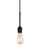 Stone Lighting PD301 Retro Edison II Pendant