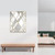 Majestic Mirror & Frame 3504-P Diamond Mirror & Marble Print Panels Framed w/ Metallic Gold Paint Decorative Framed Mirror 35 X 47