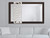 Majestic Mirror & Frame 2551-P Decorative Framed Mirrors & Art Wood