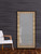 Majestic Mirror & Frame 1717-B ANTIQUE SILVER GROOVES W/ WENGE LINERÓ Overall size 34 X 70 Decorative Framed Mirrors & Art Wenge
