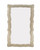 Majestic Mirror & Frame 1377-P SLVR/CONT STEPMIRROR Overall size 40 X 78 Contemporary Mirrors Urethane