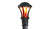 Endeavor Lighting ENWM12Q AMBER Small Lunar AmberLED Post Top