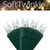 Wintergreen Corporation 78780 50 5mm Cool White SoftTwinkle TM LED Christmas Lights, Green Wire, 4" Spacing