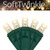 Wintergreen Corporation 78751 50 5mm Warm White SoftTwinkle TM LED Christmas Lights, Green Wire, 6" Spacing