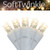 Wintergreen Corporation 79583 50 5mm Warm White SoftTwinkle TM LED Christmas Lights, White Wire, 4" Spacing