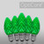 WGC-72624 - C7 Green LED OptiCore Bulbs, 25-Pack - Wintergreen Corporation
