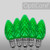 Wintergreen Corporation 72624 C7 Green OptiCore LED Bulbs
