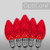 Wintergreen Corporation 72615 C7 Red OptiCore LED Bulbs