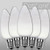 Wintergreen Corporation 74013 C9 Opaque Cool White OptiCore LED Bulbs