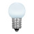 WGC-81219 - G20 Cool White LED Opaque Acrylic Globe Light Bulbs, 25-Pack - Wintergreen Corporation