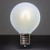 WGC-76838 - G50 Cool White LED FlexFilament Satin Glass Globe Light Edison Bulbs, E17 Intermediate Base, 5-Pack - Wintergreen Corporation