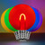 WGC-80650 - G50 Multicolor LED FlexFilament Shatterproof Globe Light Edison Bulbs, E12 Base, 5-Pack - Wintergreen Corporation