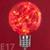 Wintergreen Corporation 79468 G50 Red LEDimagine TM Fairy Light Bulbs, E17 - Intermediate Base