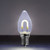 Wintergreen Corporation 80642 C7 Transparent Shatterproof Cool White FlexFilament LED Bulbs