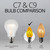WGC-80644 - C7 Gold LED FlexFilament Transparent Shatterproof Bulbs, 5-Pack - Wintergreen Corporation