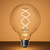 WGC-76256 - G95 Warm White LED FlexFilament Transparent Glass Globe Light Edison Bulbs - Wintergreen Corporation